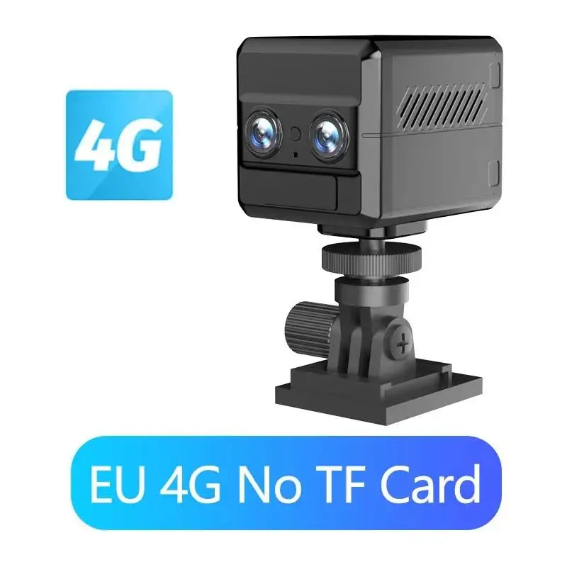 4K UHD Mini Security Camera with 8X Dual-Lens, Night Vision, and 4000mAh Low Power PIR Human Detection - OKAM Pro - Camshield Hub