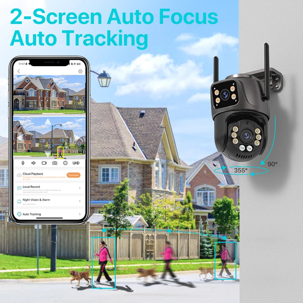 4K PTZ camera outdoor