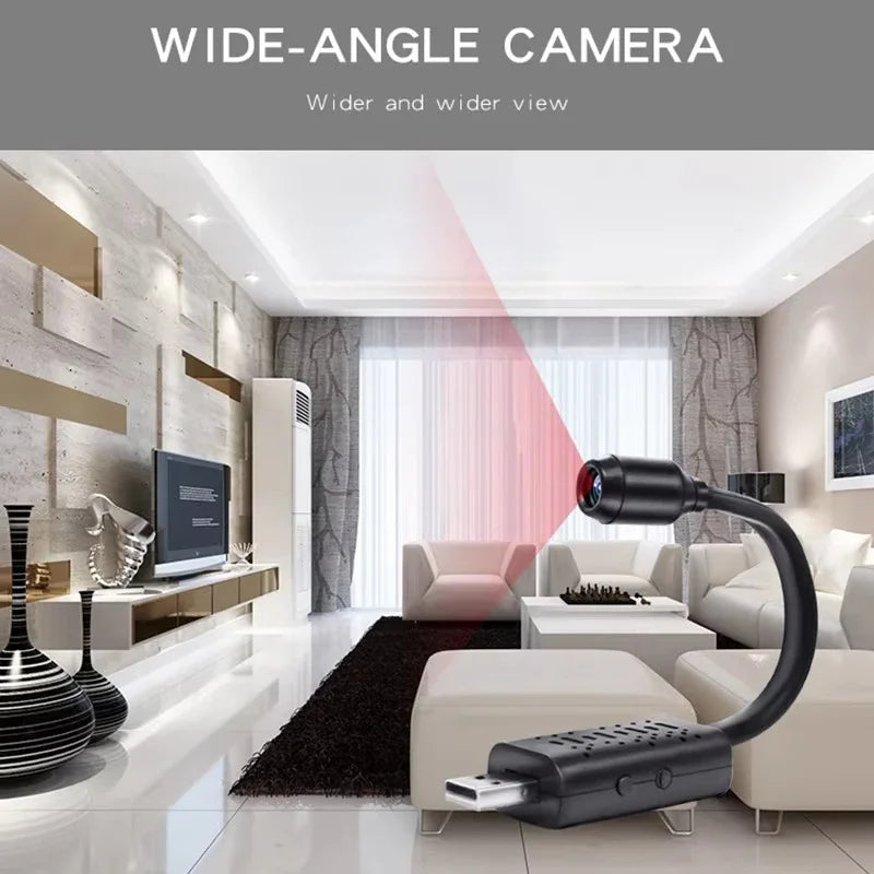 Mini 4K WiFi Security Camera with Flexible Lens & Motion Detection – Secure Your Home Today! - Camshield Hub