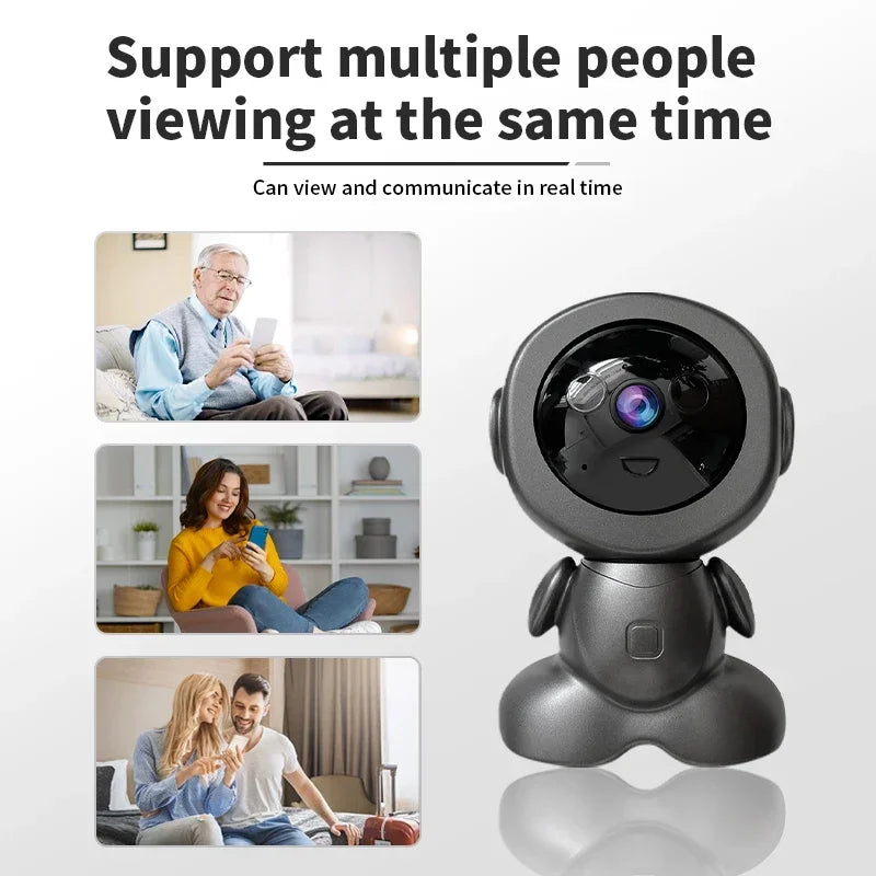 8MP Wifi Baby Monitor - Indoor HD Smart Home Camera with Two Way Audio, Night Vision, and PTZ Tracking