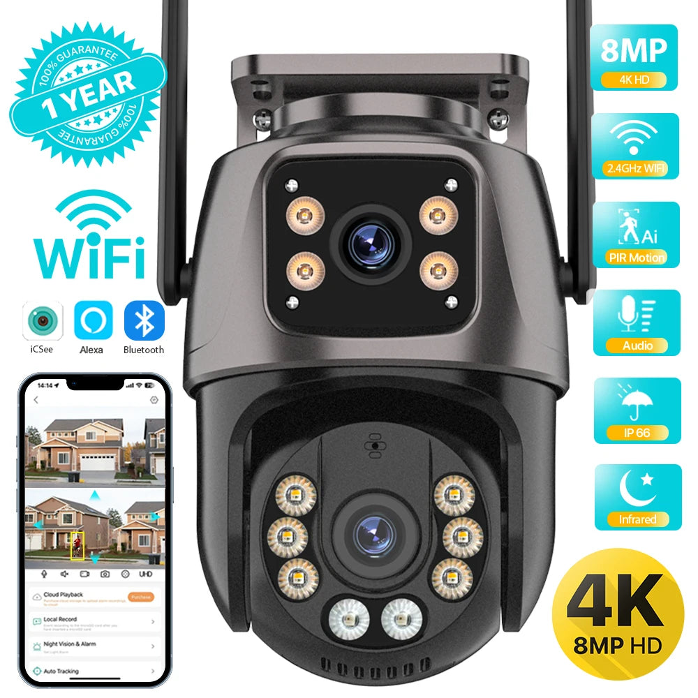 4K PTZ camera outdoor