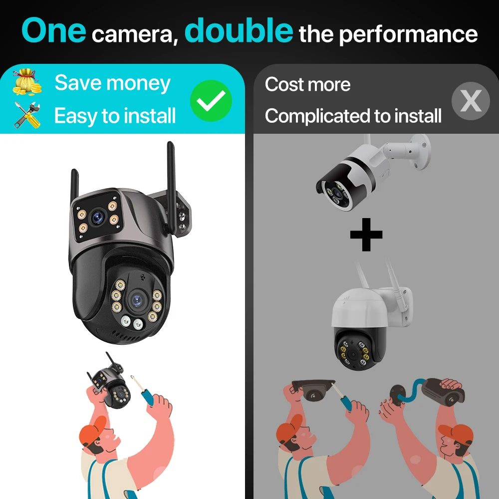 4K PTZ camera outdoor