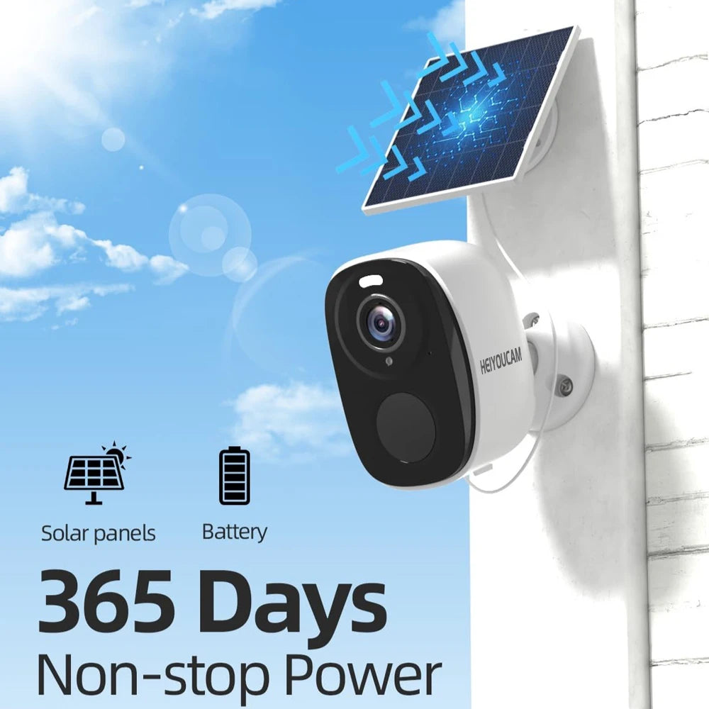 Wireless Outdoor Security Camera 2K 3MP Battery Powered WiFi with Spotlight Siren & 2-Way Audio, Waterproof - Camshield Hub