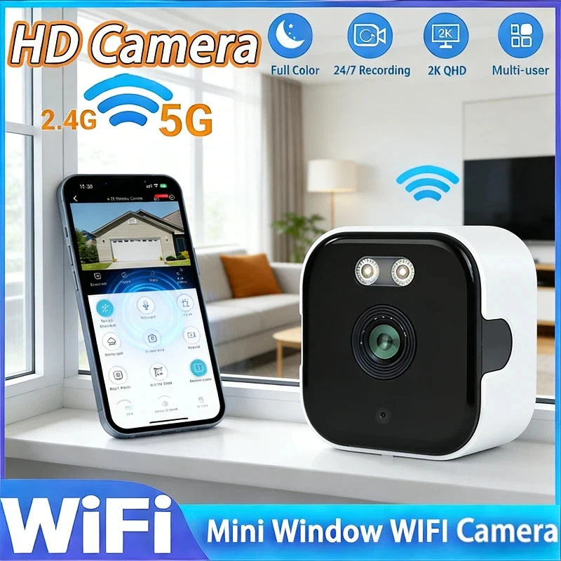 WiFi Security Camera 1080P - Mini HD Indoor Night Vision Monitor for Intelligent Home Security - Camshield Hub