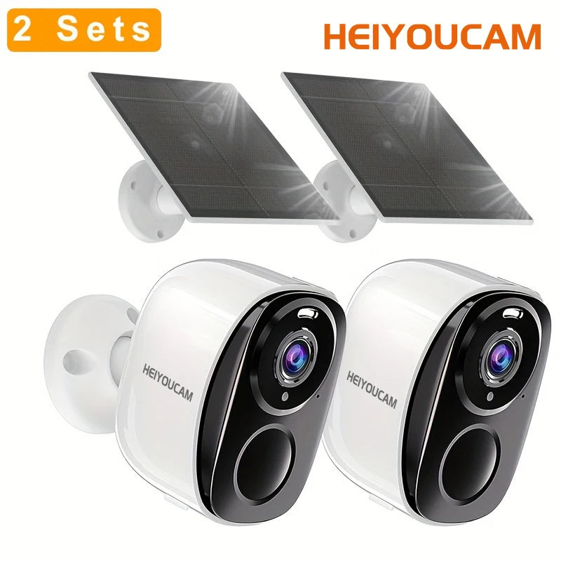 Wireless Outdoor Security Camera 2K 3MP Battery Powered WiFi with Spotlight Siren & 2-Way Audio, Waterproof - Camshield Hub