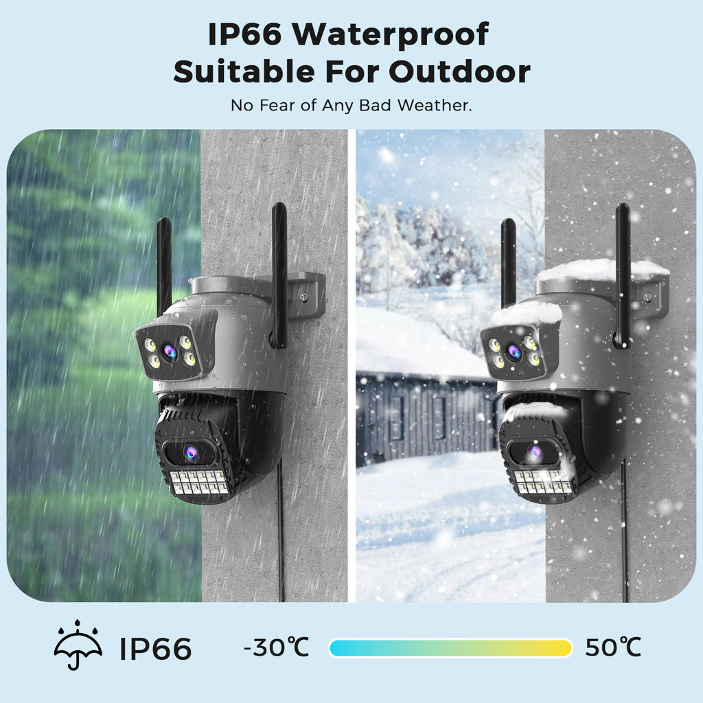 5K Ultra HD Wifi Outdoor IP Camera - Secure Your Home Now! - Camshield Hub